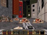une photo d'Ã©cran de Duke Nukem 3D sur PC